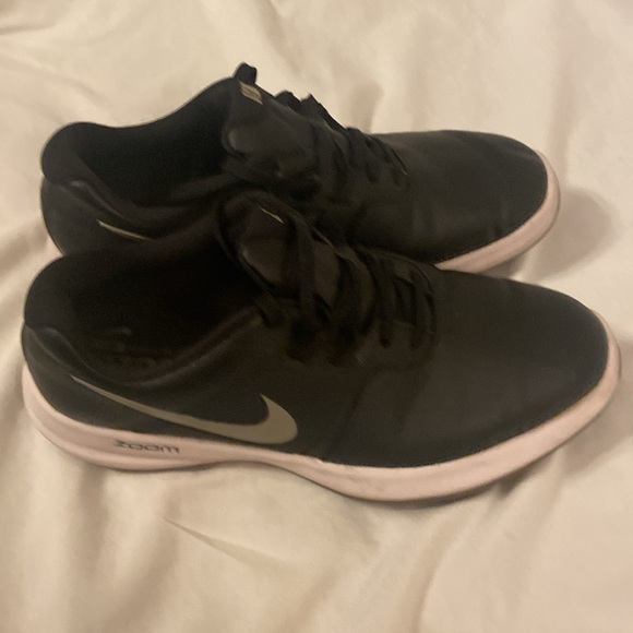 Nike Air Zoom Victory Spiked Golf Shoe - BLACK/SILVER - Picture 6 of 7